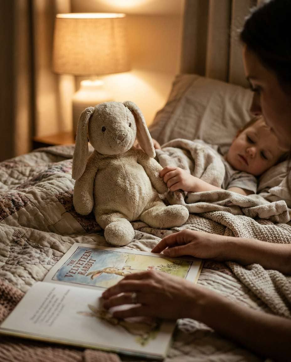 bedtime story setup photo