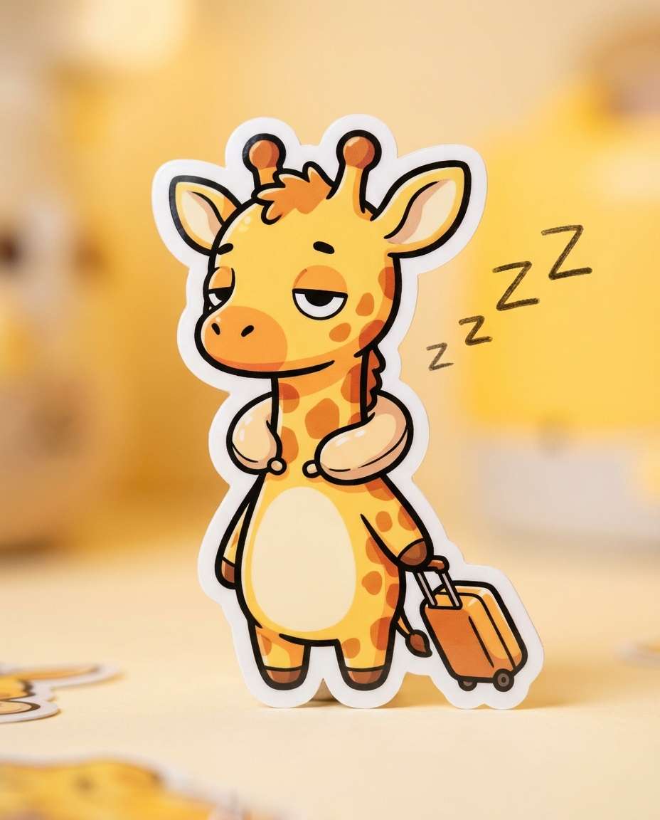 giraffe long day photo