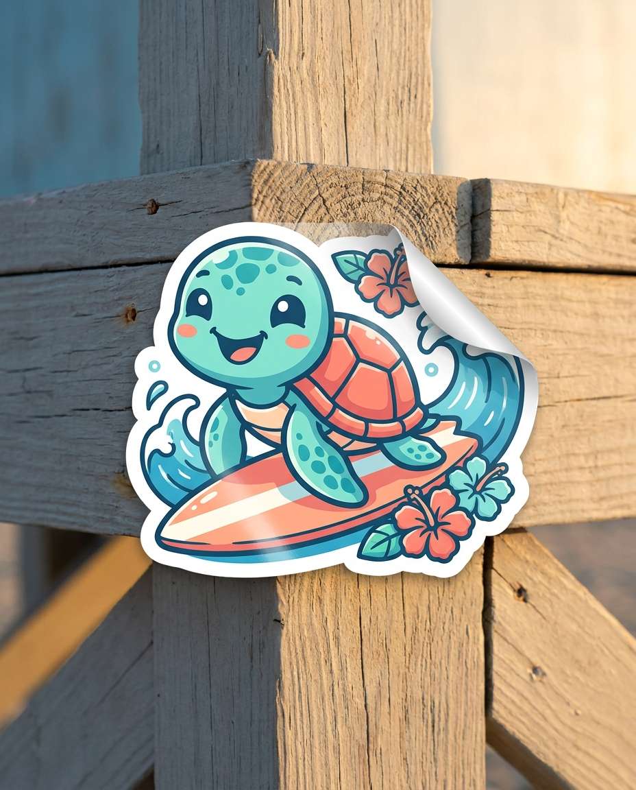 sea turtle surf photo