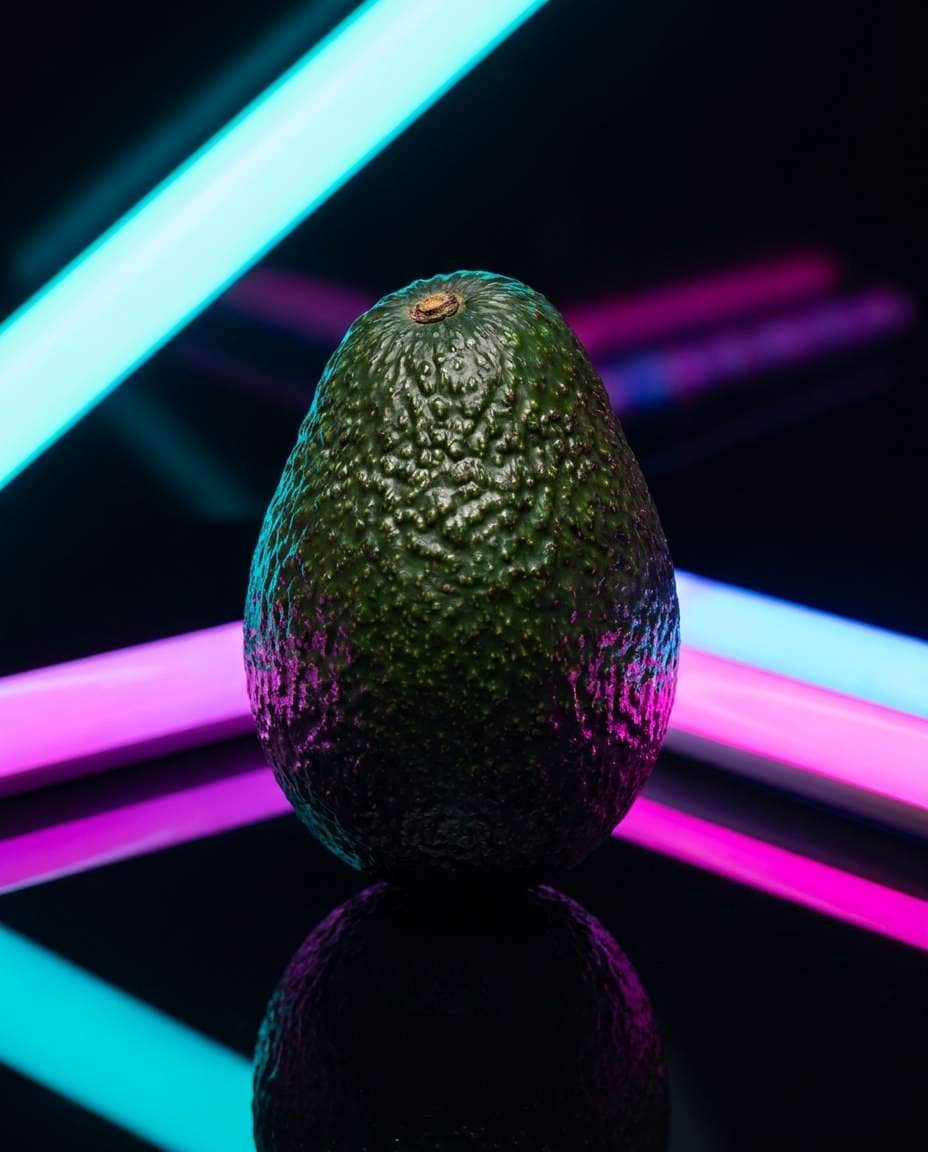 neon studio photo