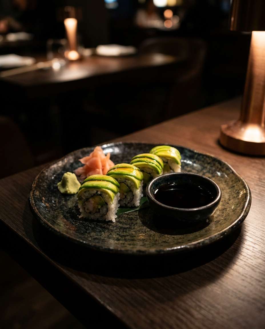 sushi plate photo