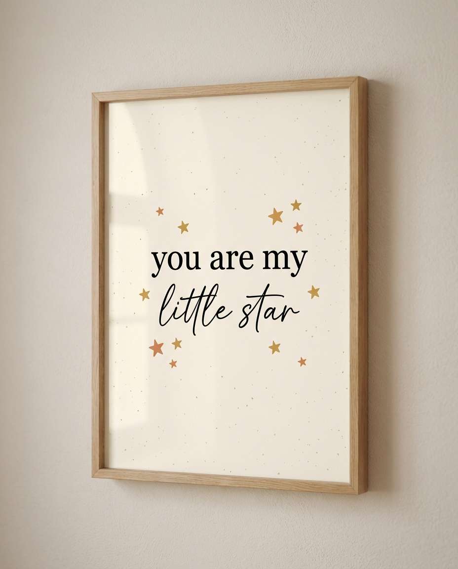 little star quote photo