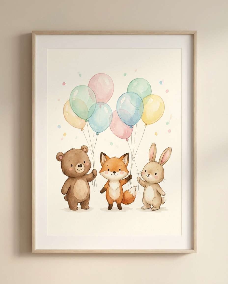 balloon animal friends photo