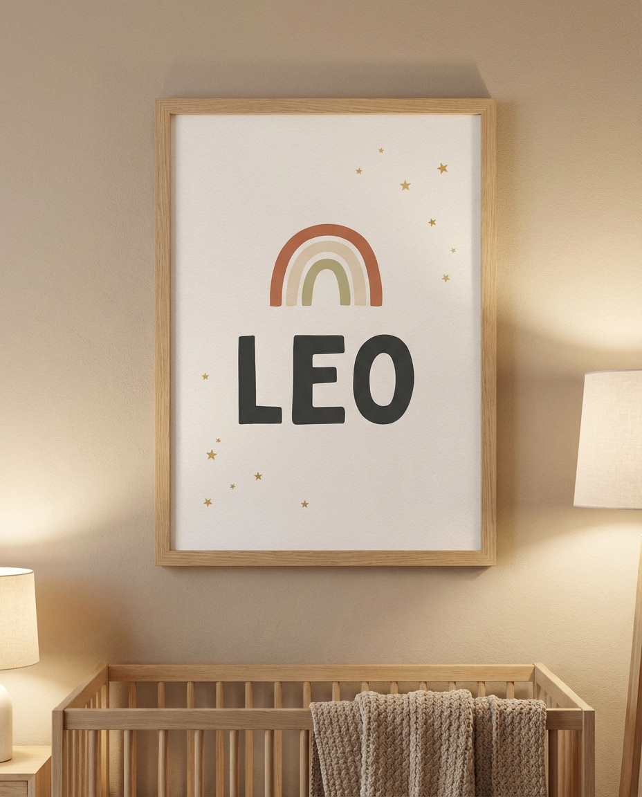 rainbow name banner photo