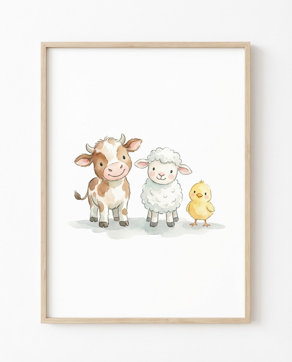 farm animal trio photo