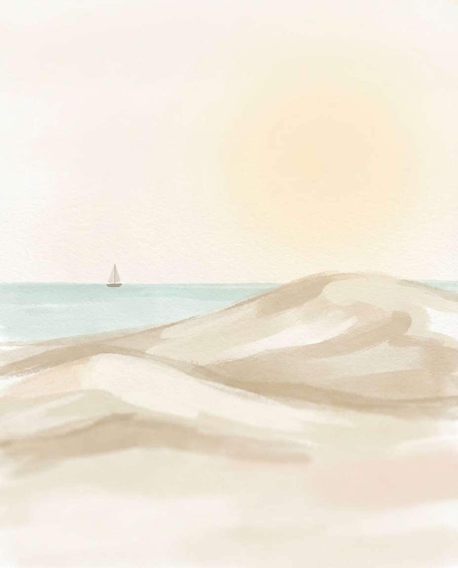 coastal calm poster photo