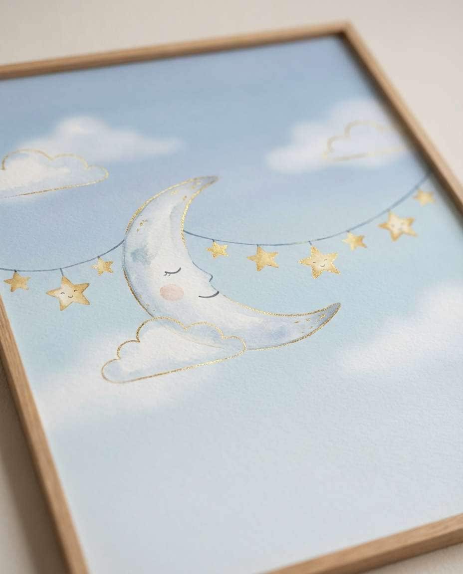 celestial moon stars photo