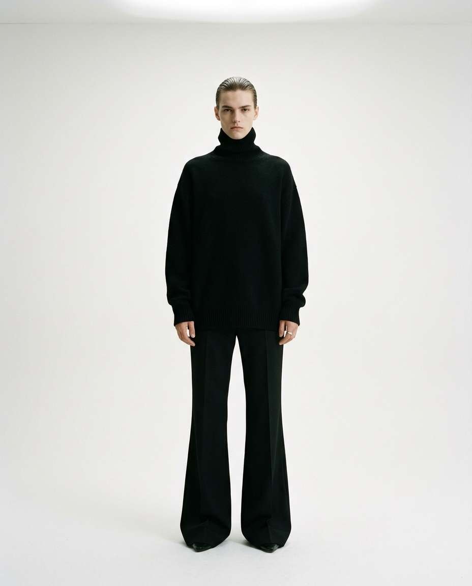 minimalist white studio photo