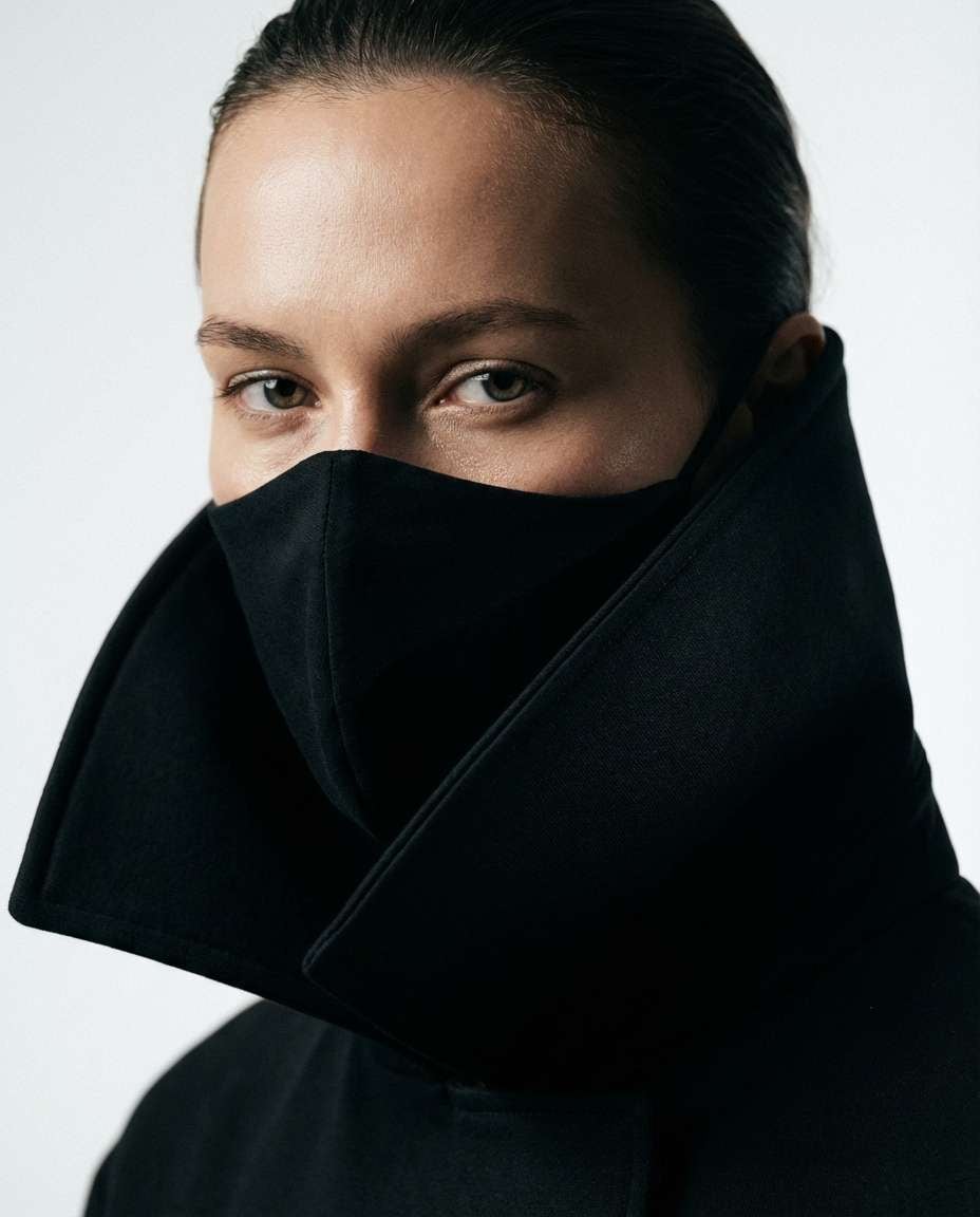 editorial face mask photo