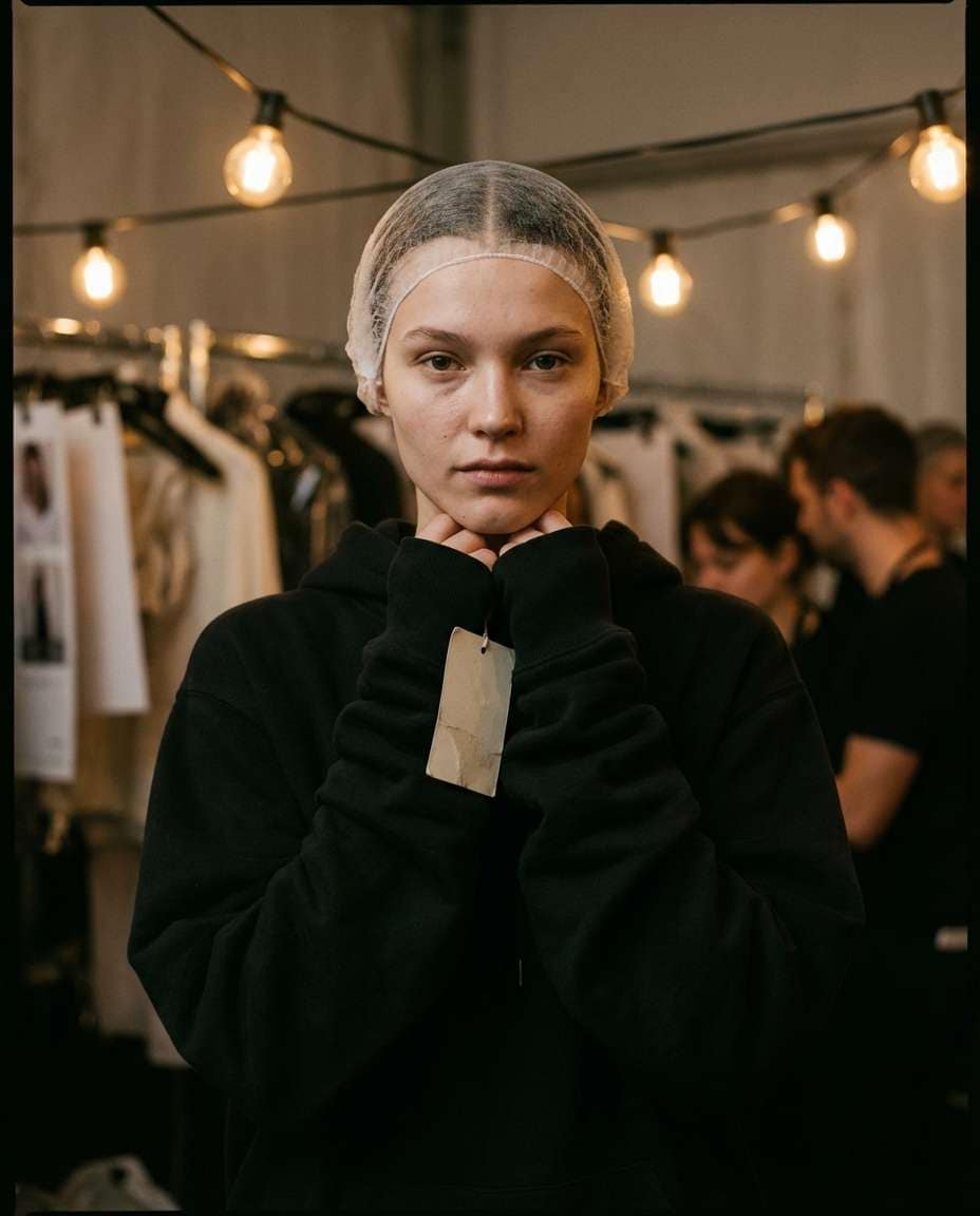 backstage hair net photo