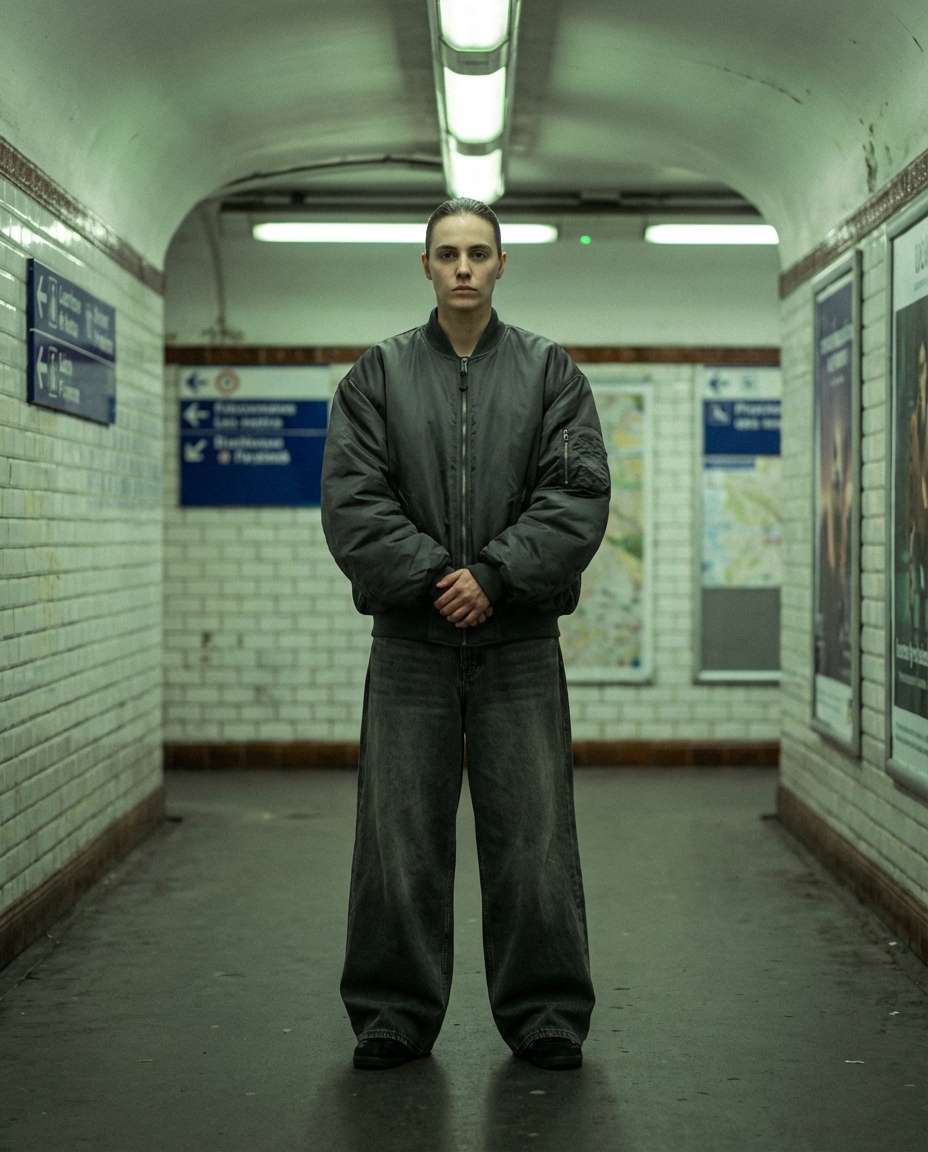 paris metro minimal photo