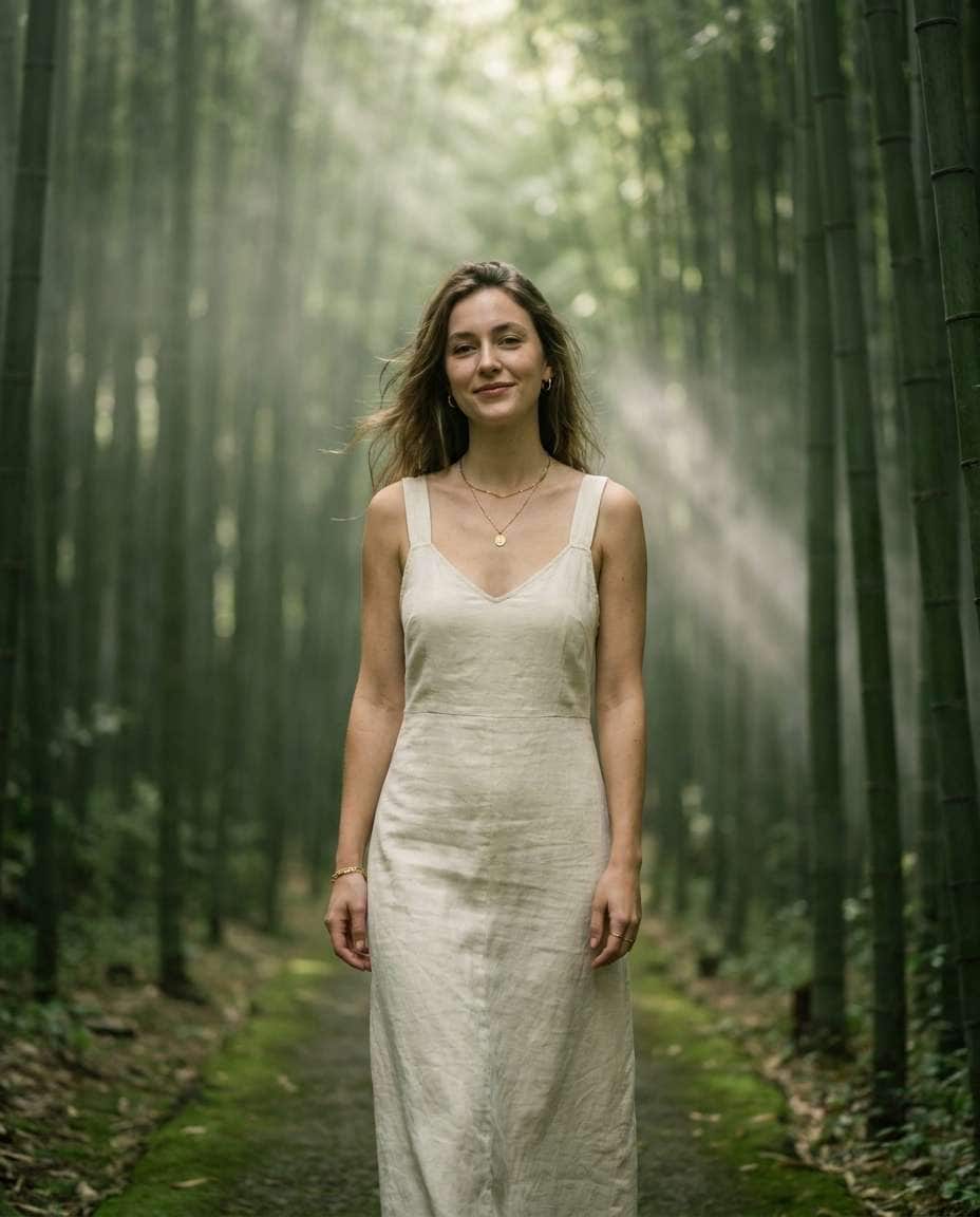 misty grove portrait photo