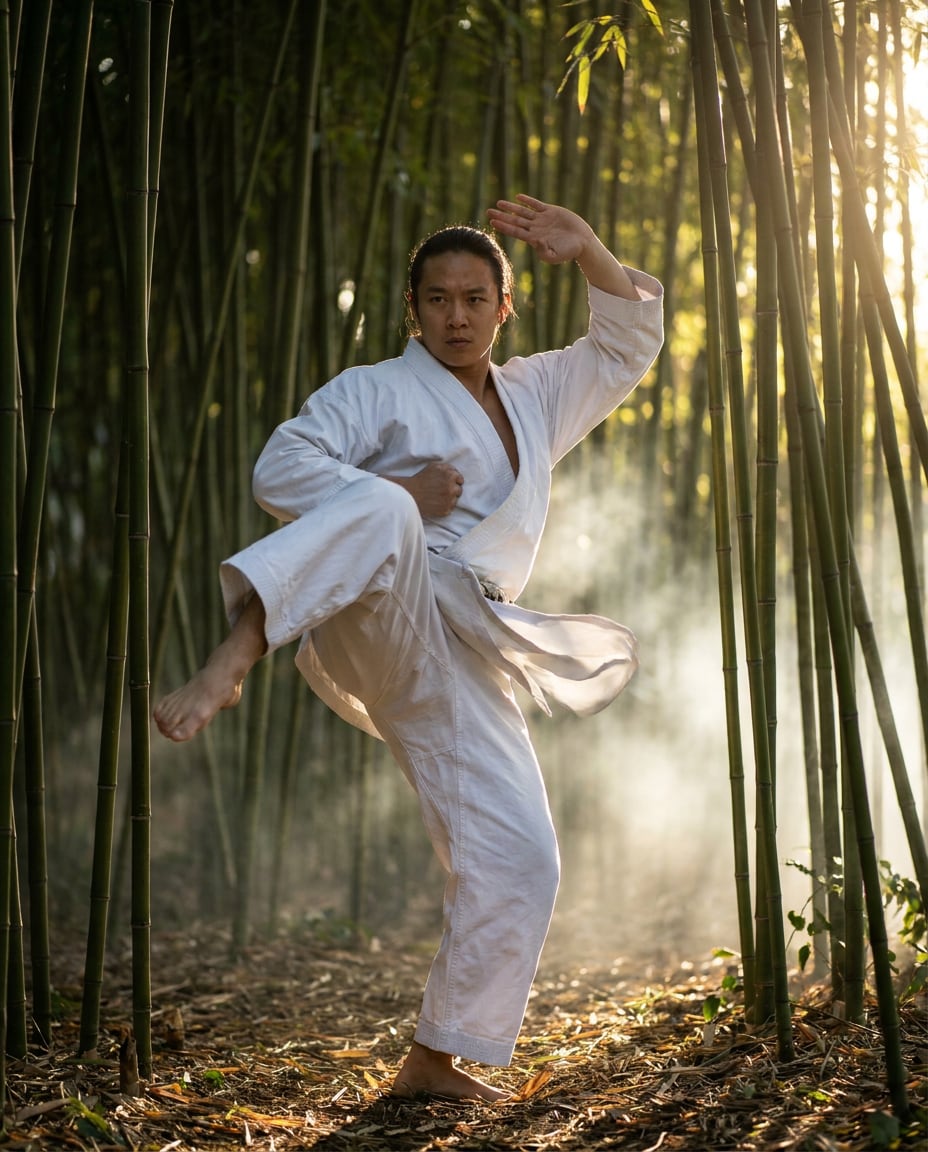 martial arts motion photo