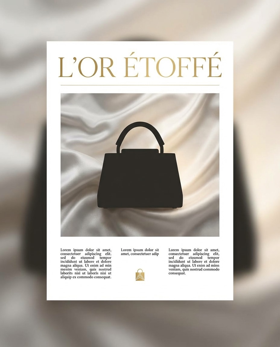 luxury fashion drop photo