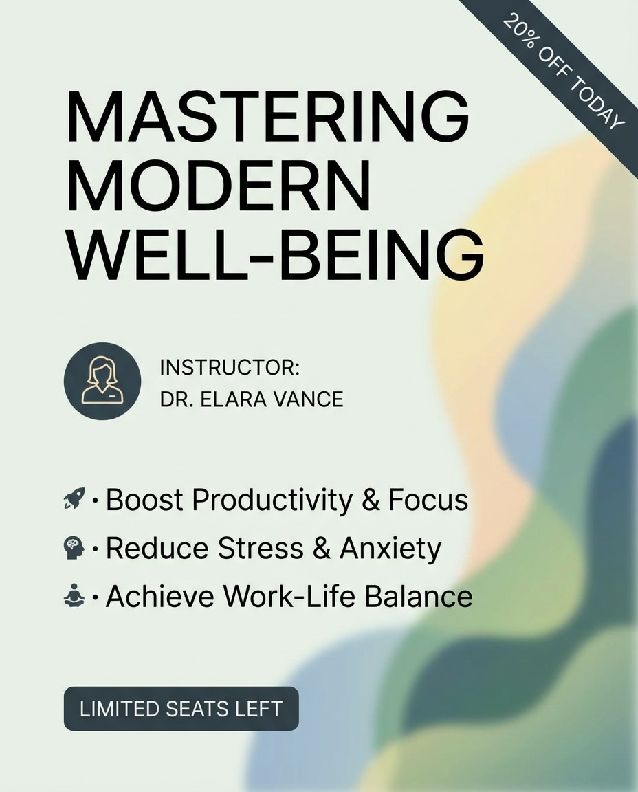 course enrollment ad photo