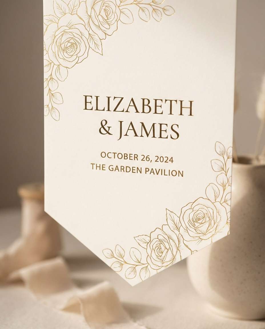 wedding save the date photo