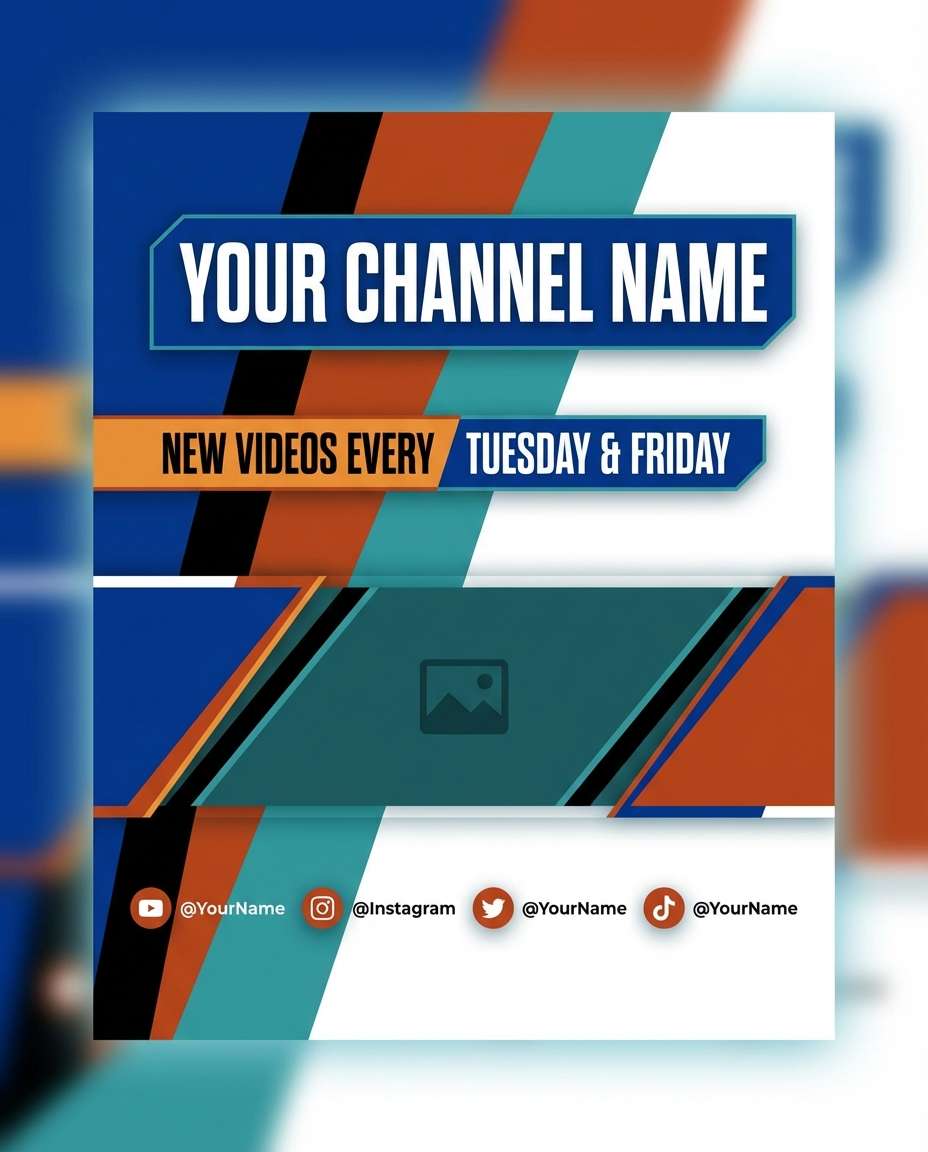 youtube channel art concept photo