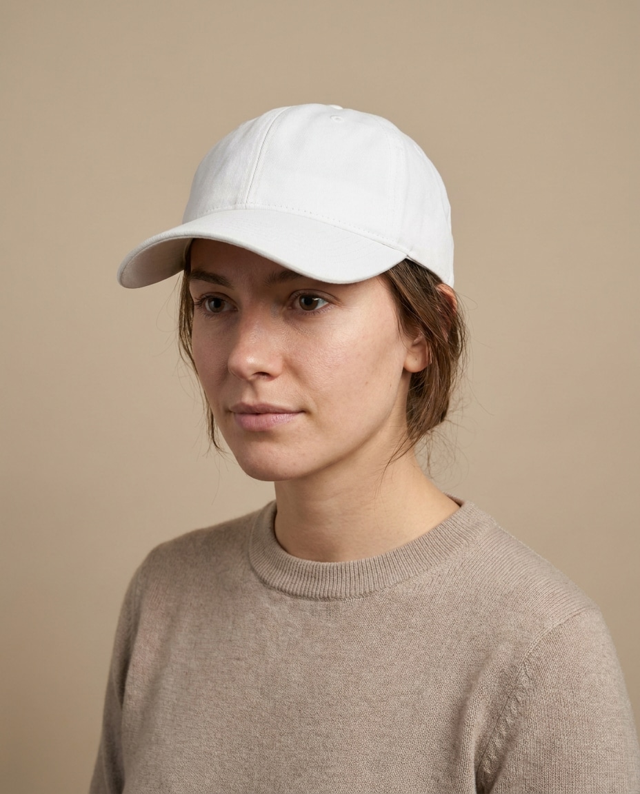 clean studio mockup model photo