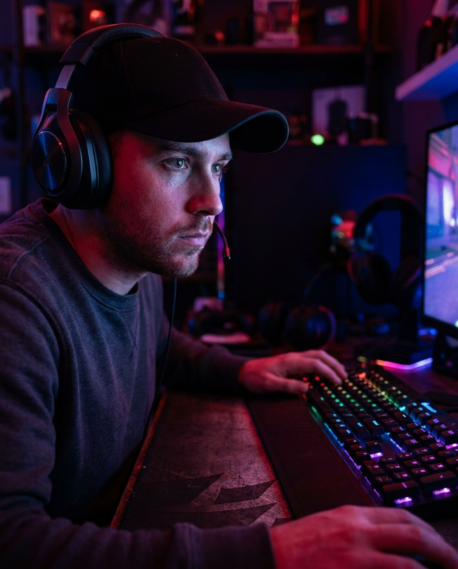 esports streamer style photo