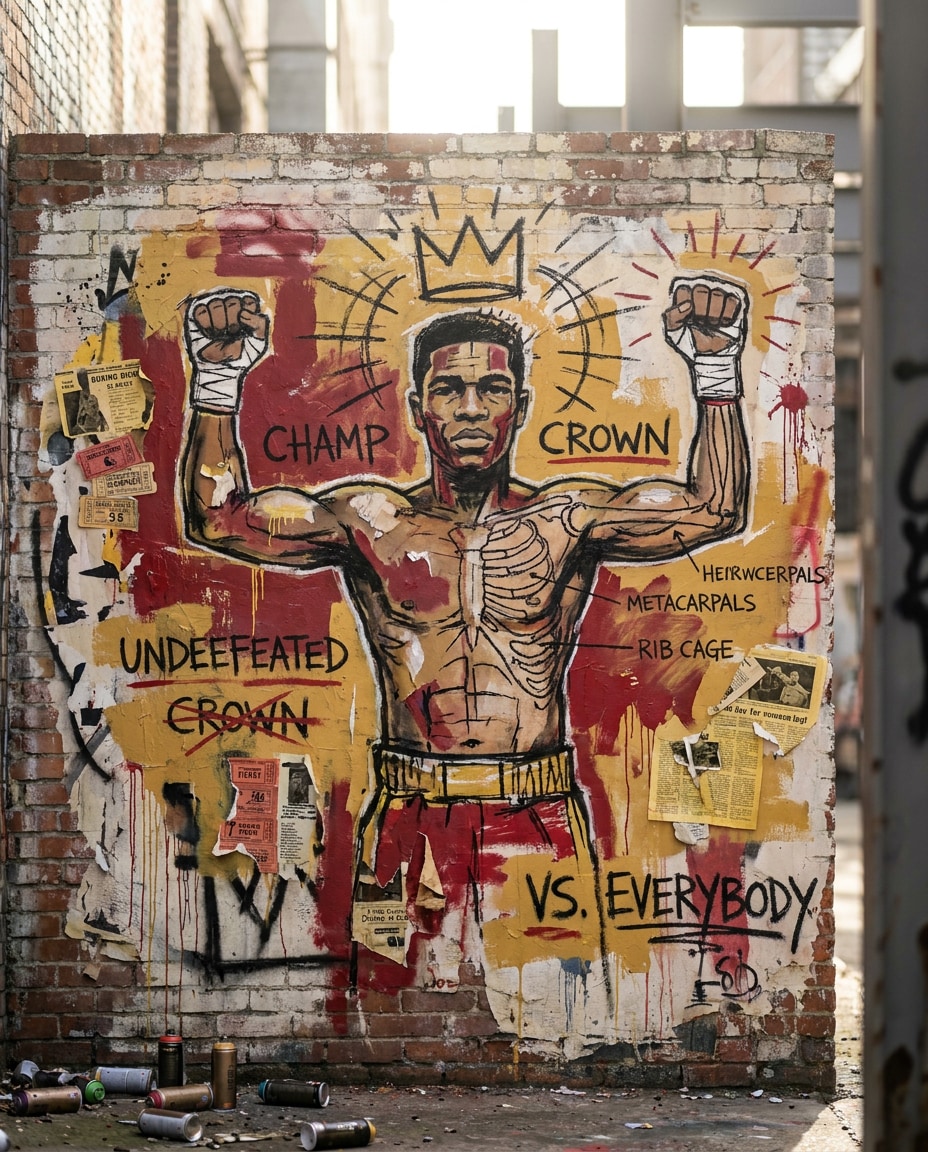 boxer champion aura photo