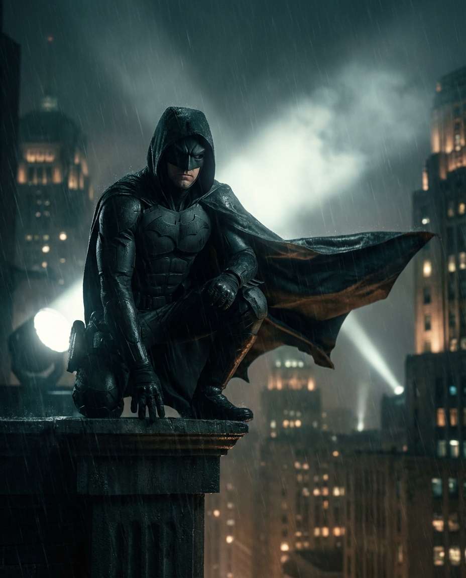 rooftop rain silhouette photo