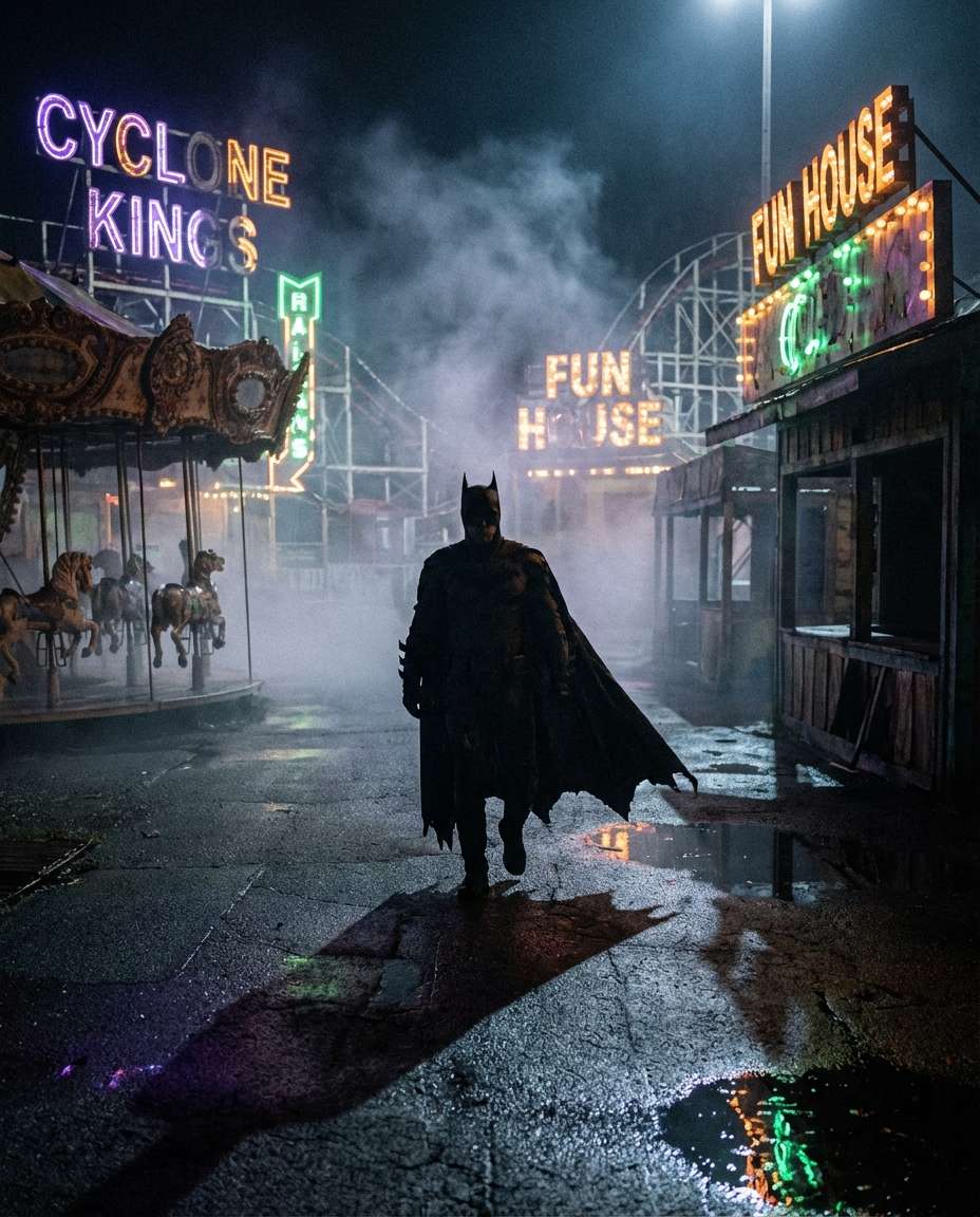 abandoned carnival photo