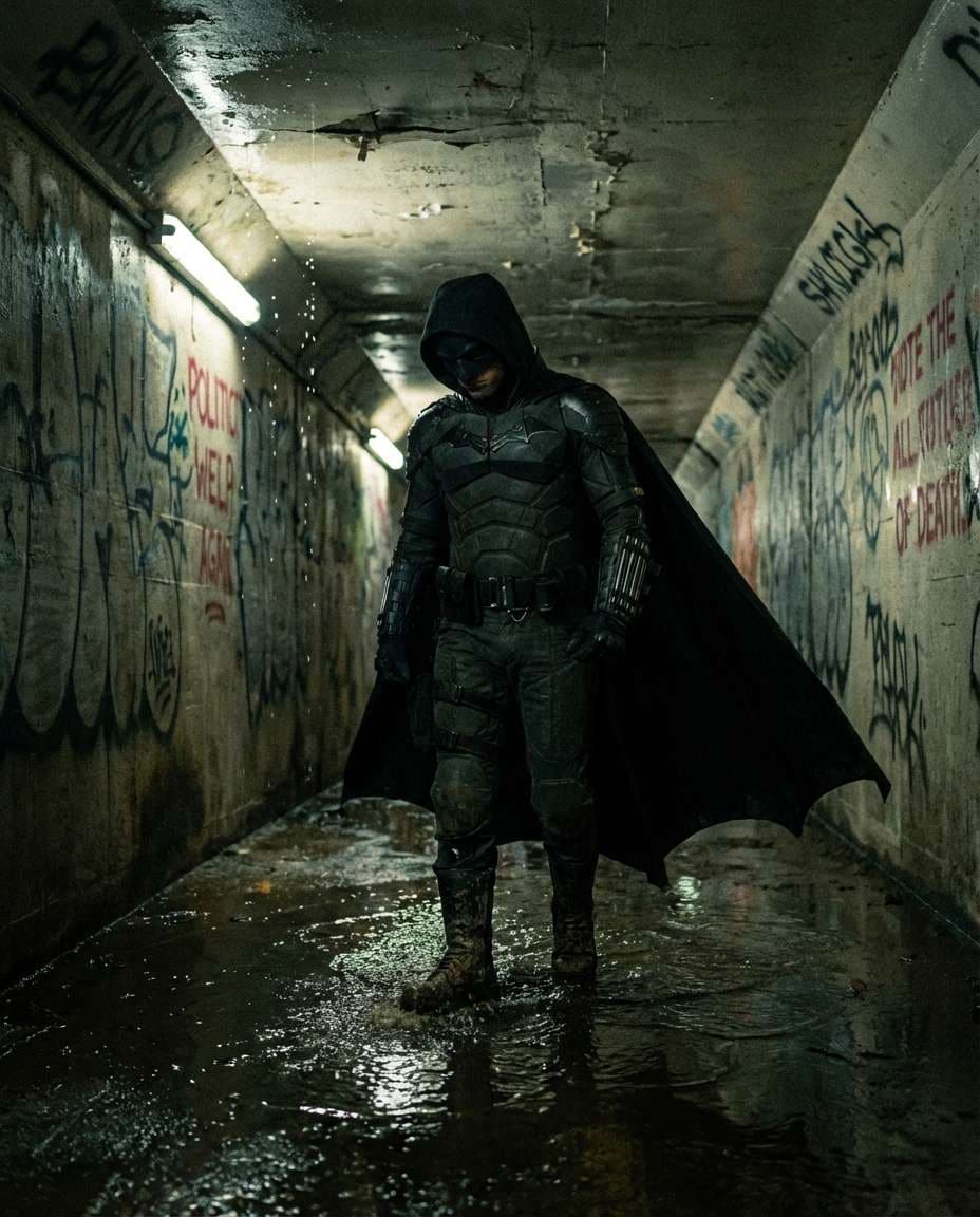 subway tunnel walk photo