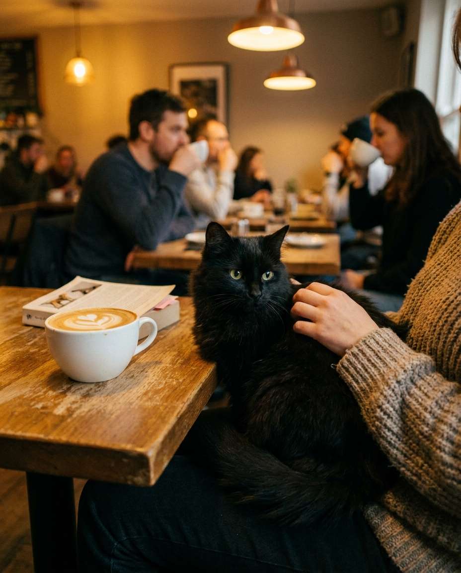 coffee shop lap photo
