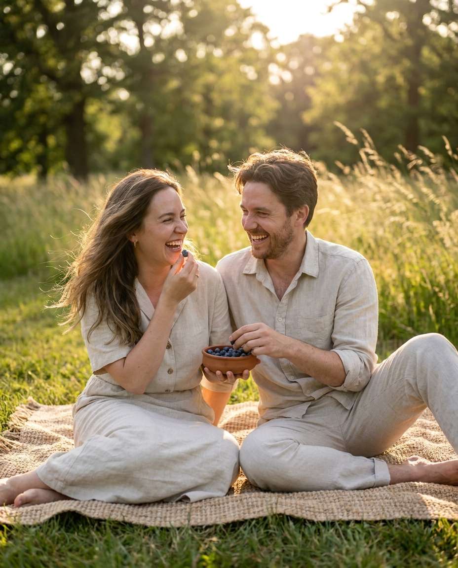 picnic berry moment photo