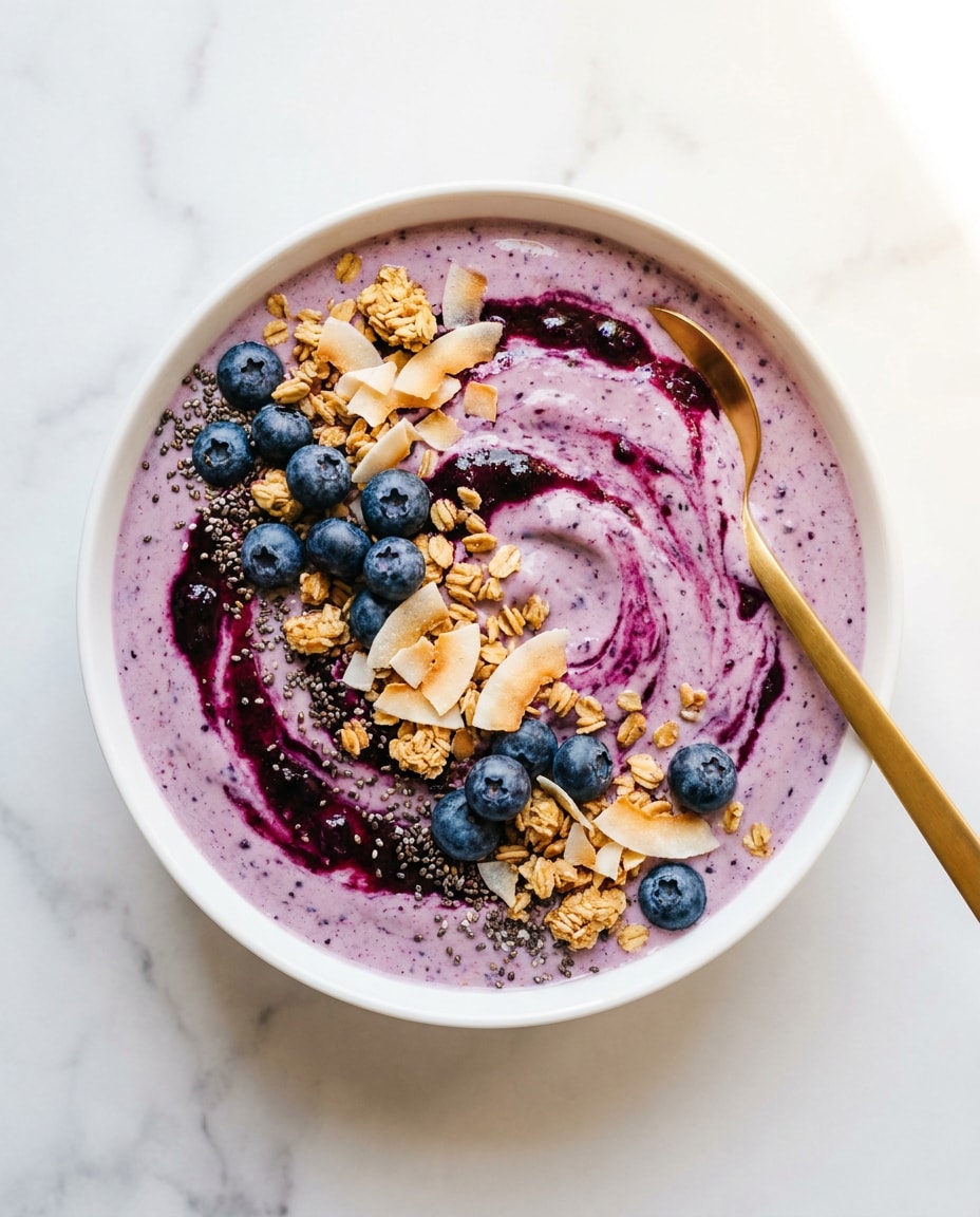 smoothie bowl aesthetic photo