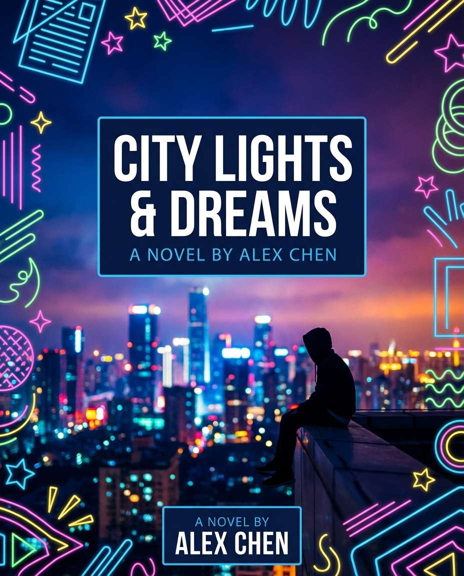 ya neon scribbles photo