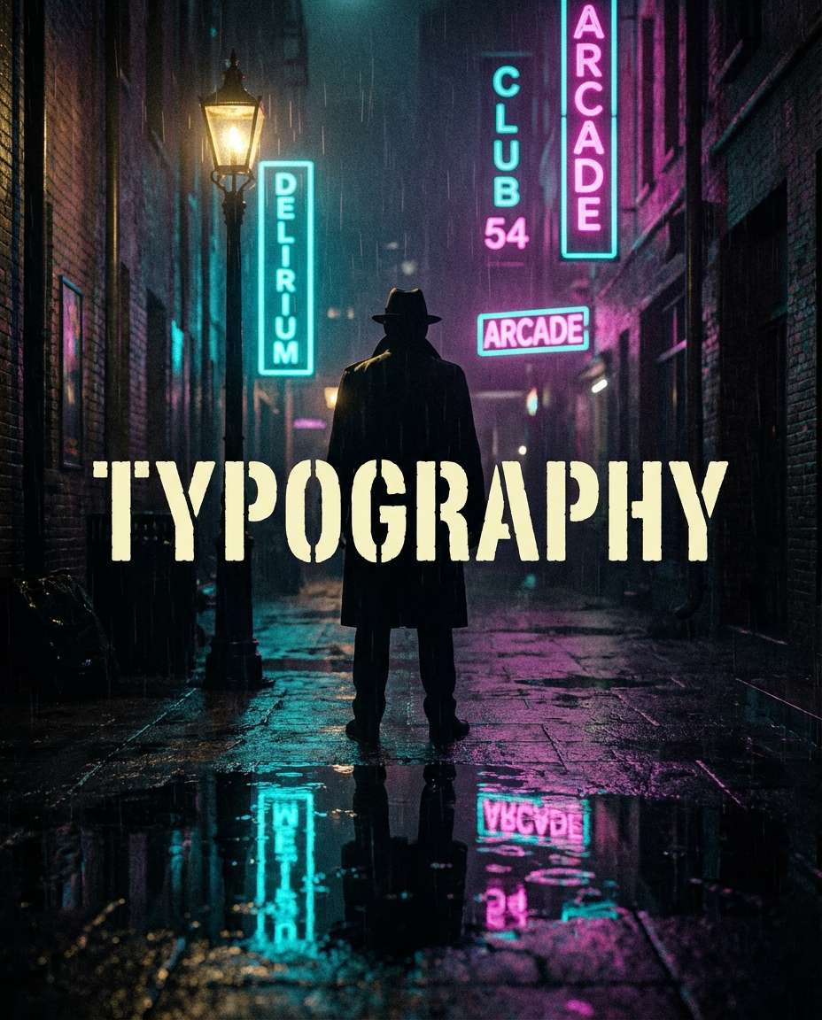 noir thriller alley photo