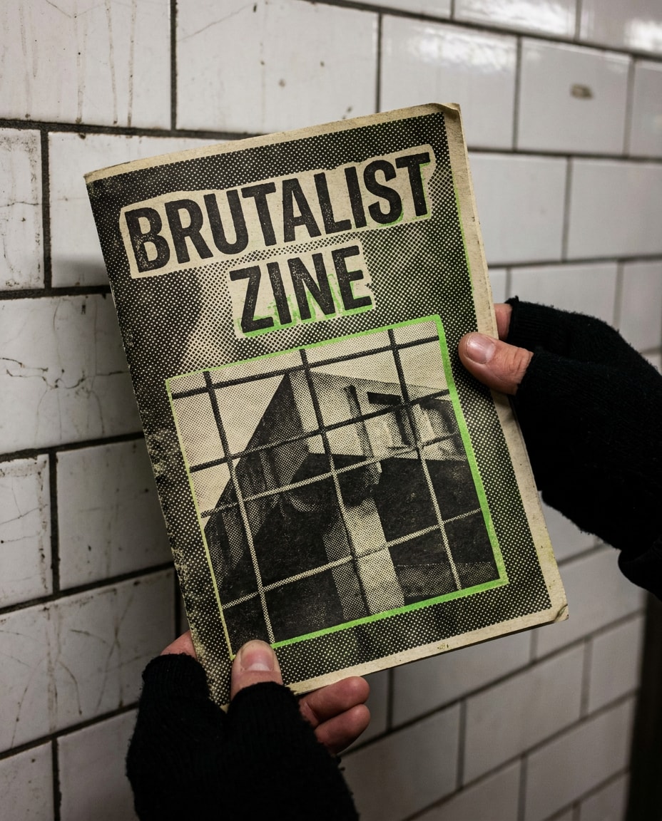 zine in hand photo