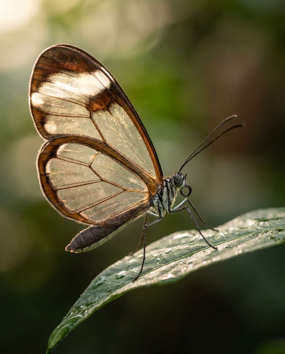 glasswing transparency photo