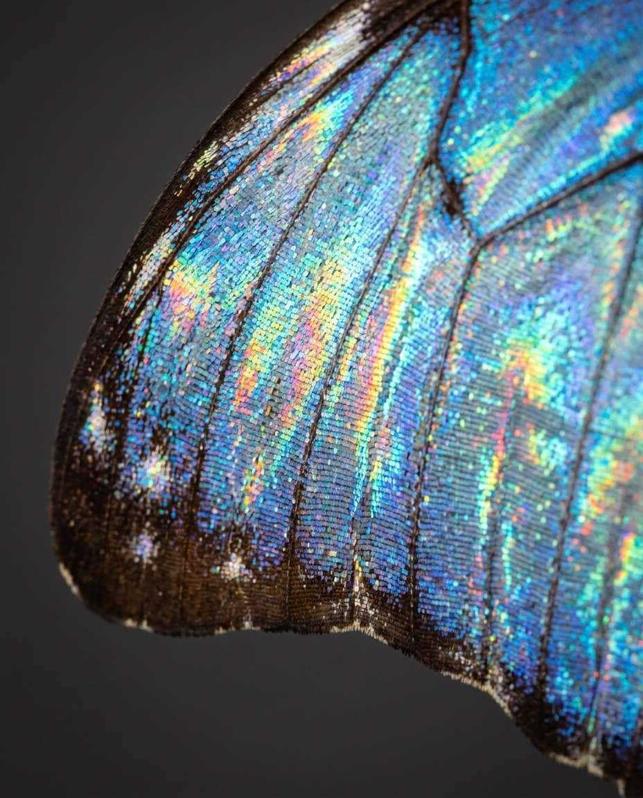 holographic wing closeup photo