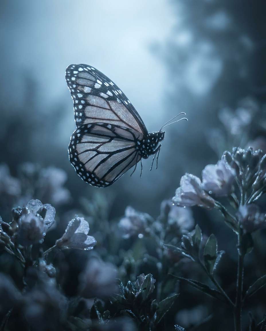 moonlit garden flight photo