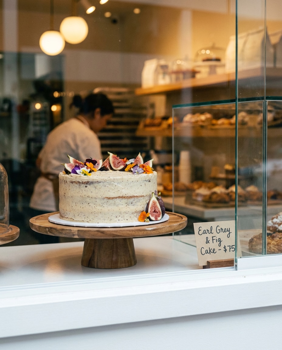 bakery window display photo