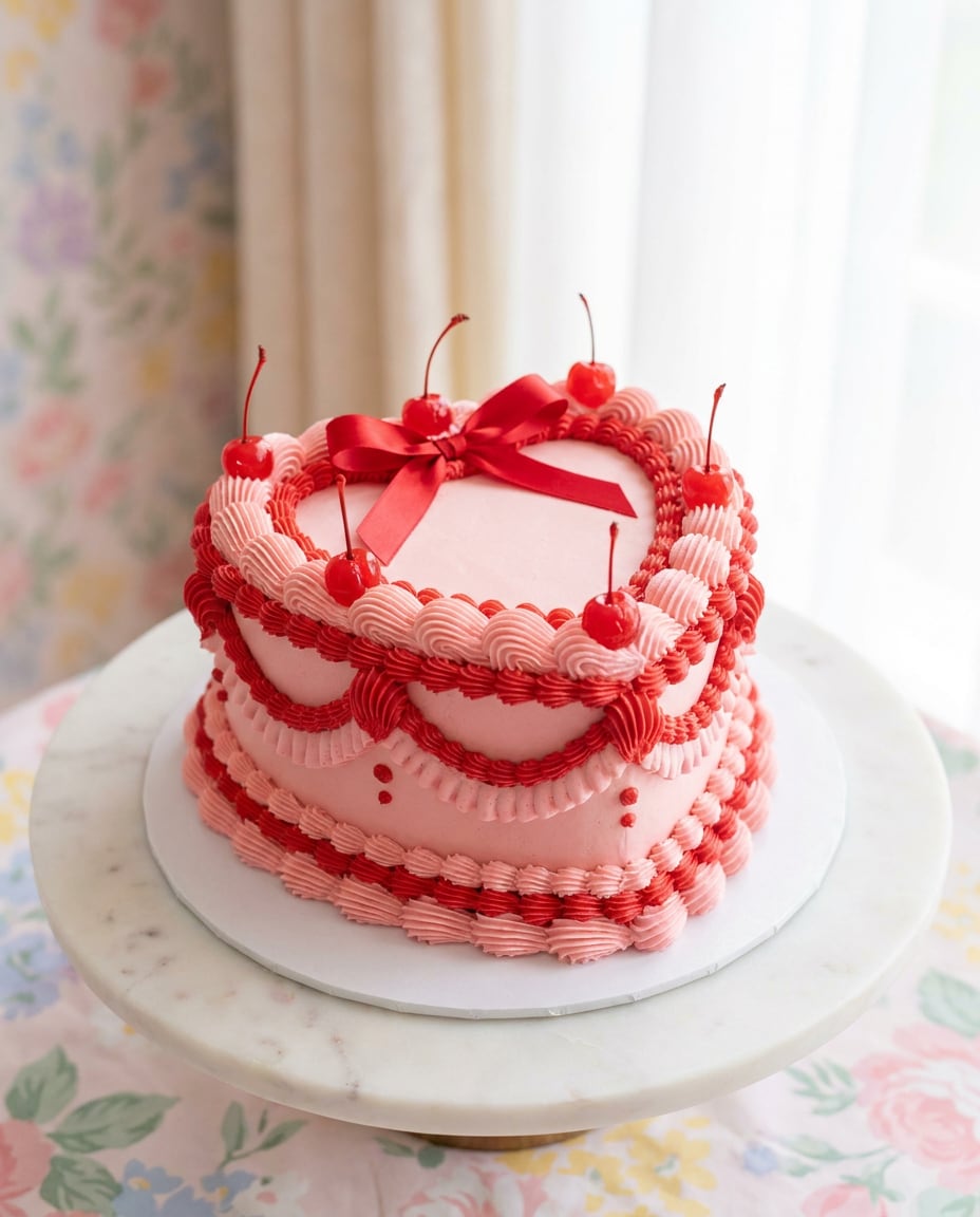 vintage heart piping photo