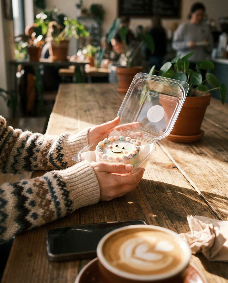 cafe bento hold photo