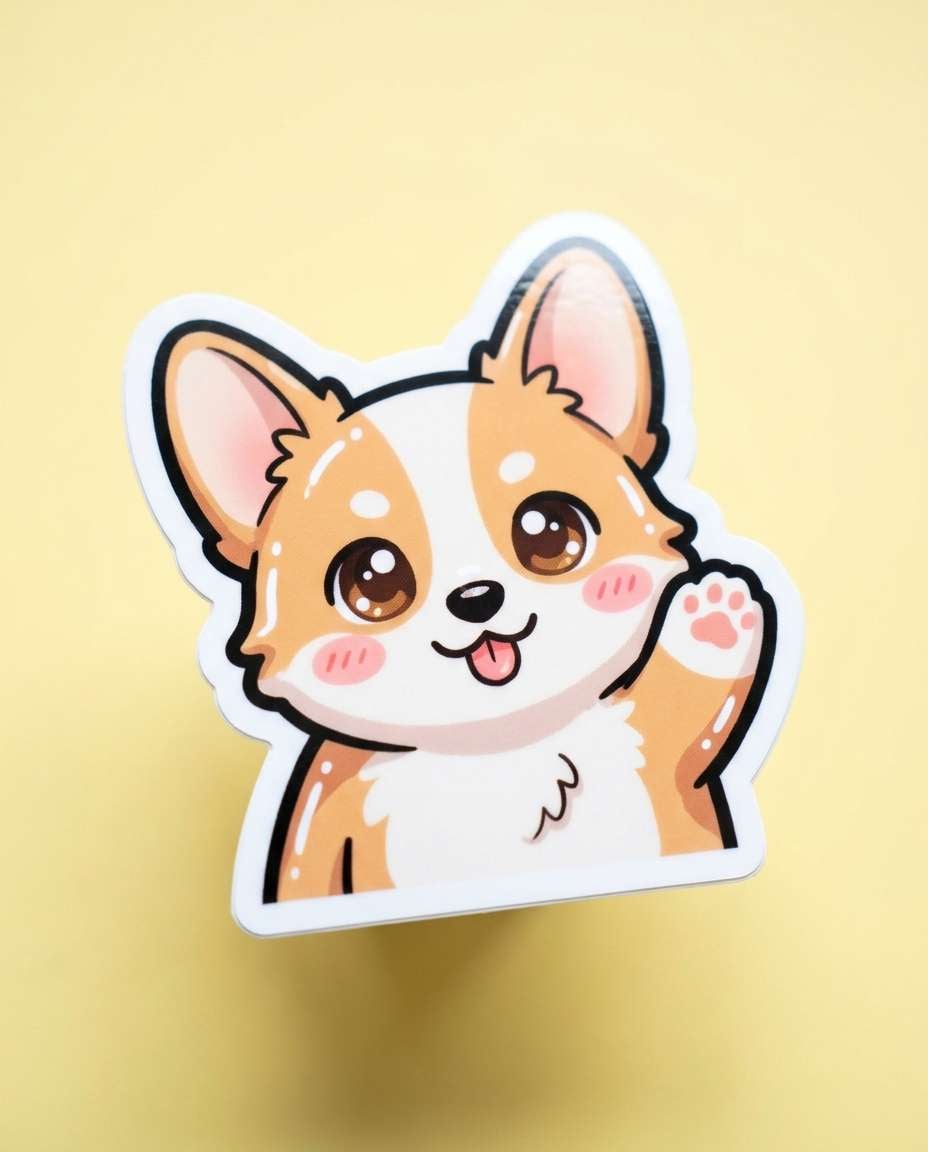 chibi pup wave photo