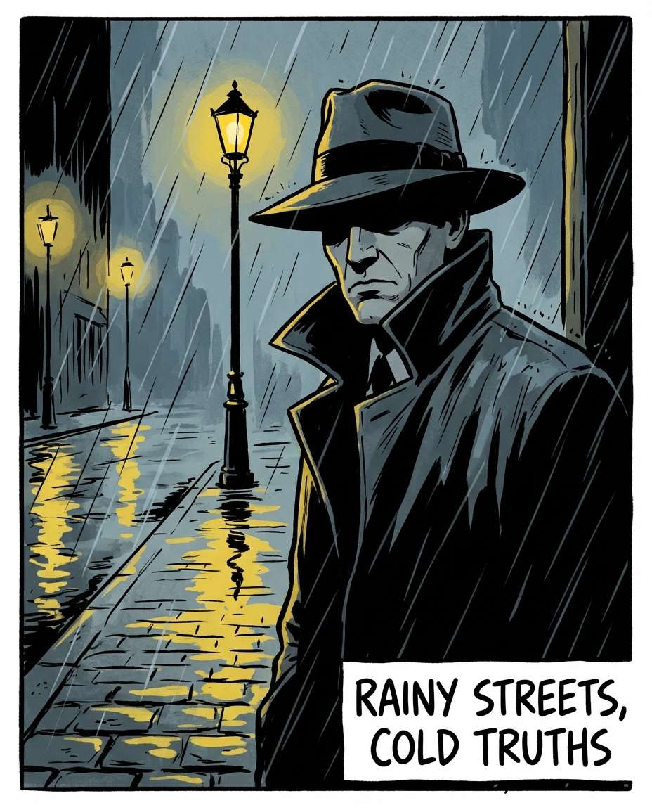 mystery noir toon photo