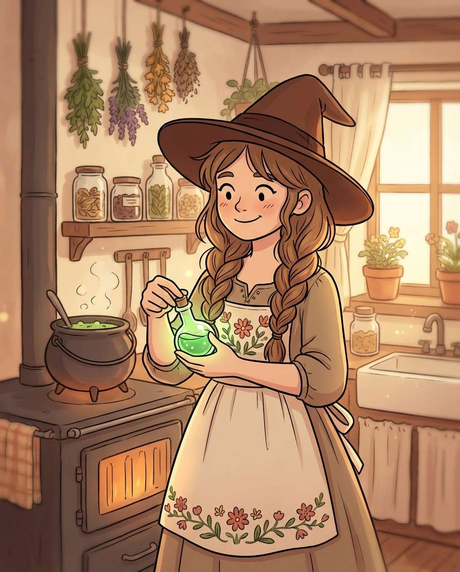 witchy cottagecore photo