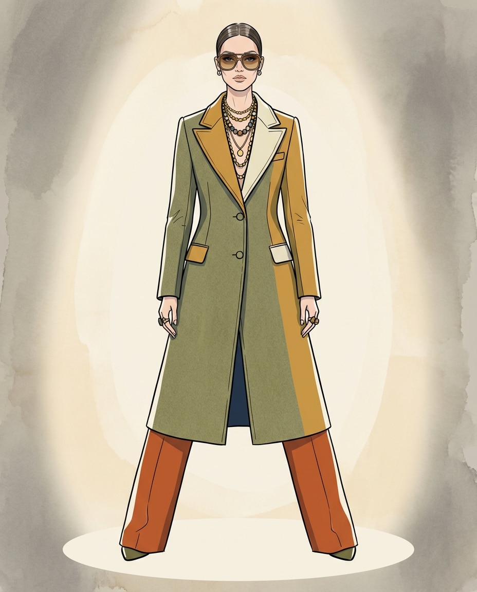 elegant fashion illustration photo