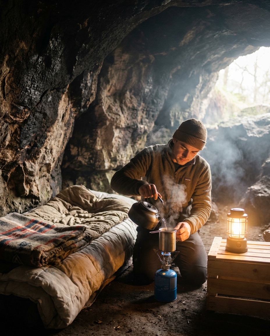 cozy camp photo