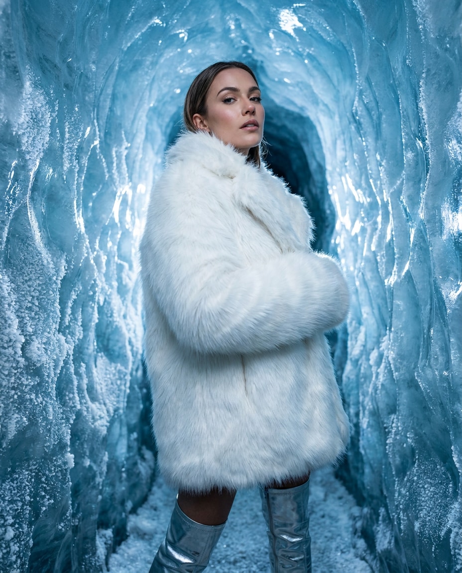 ice fashion shot photo