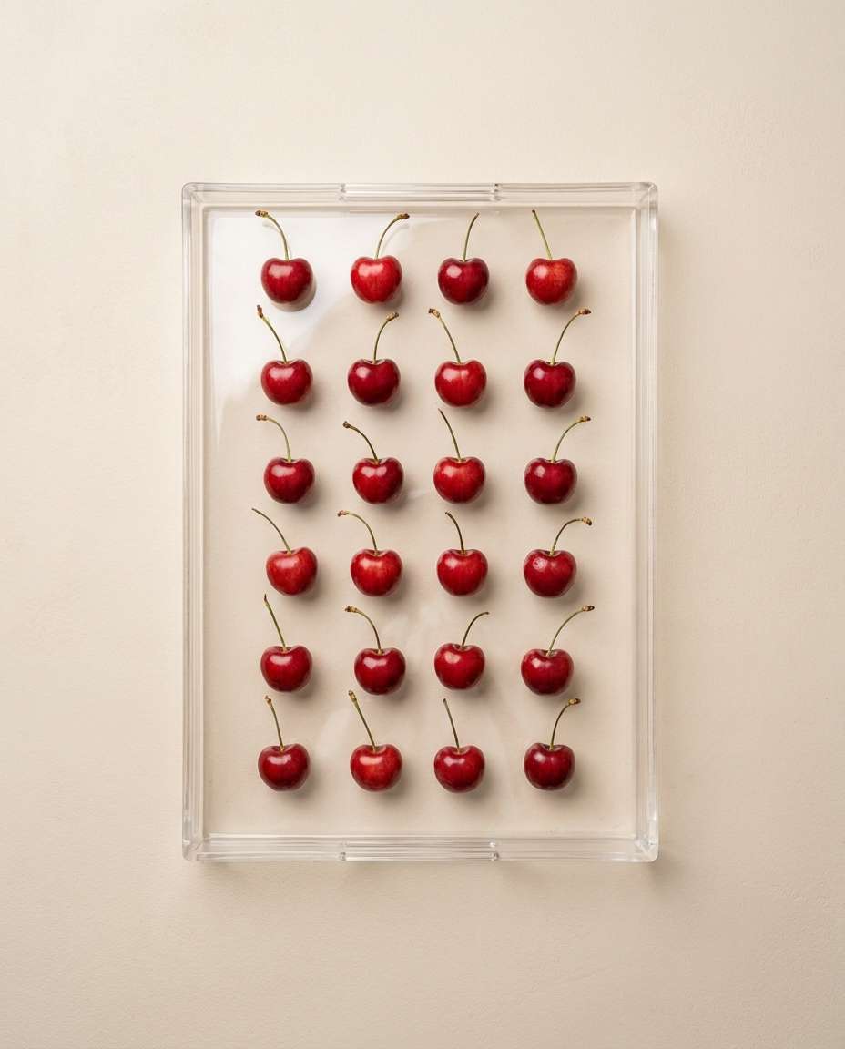 transparent acrylic tray photo