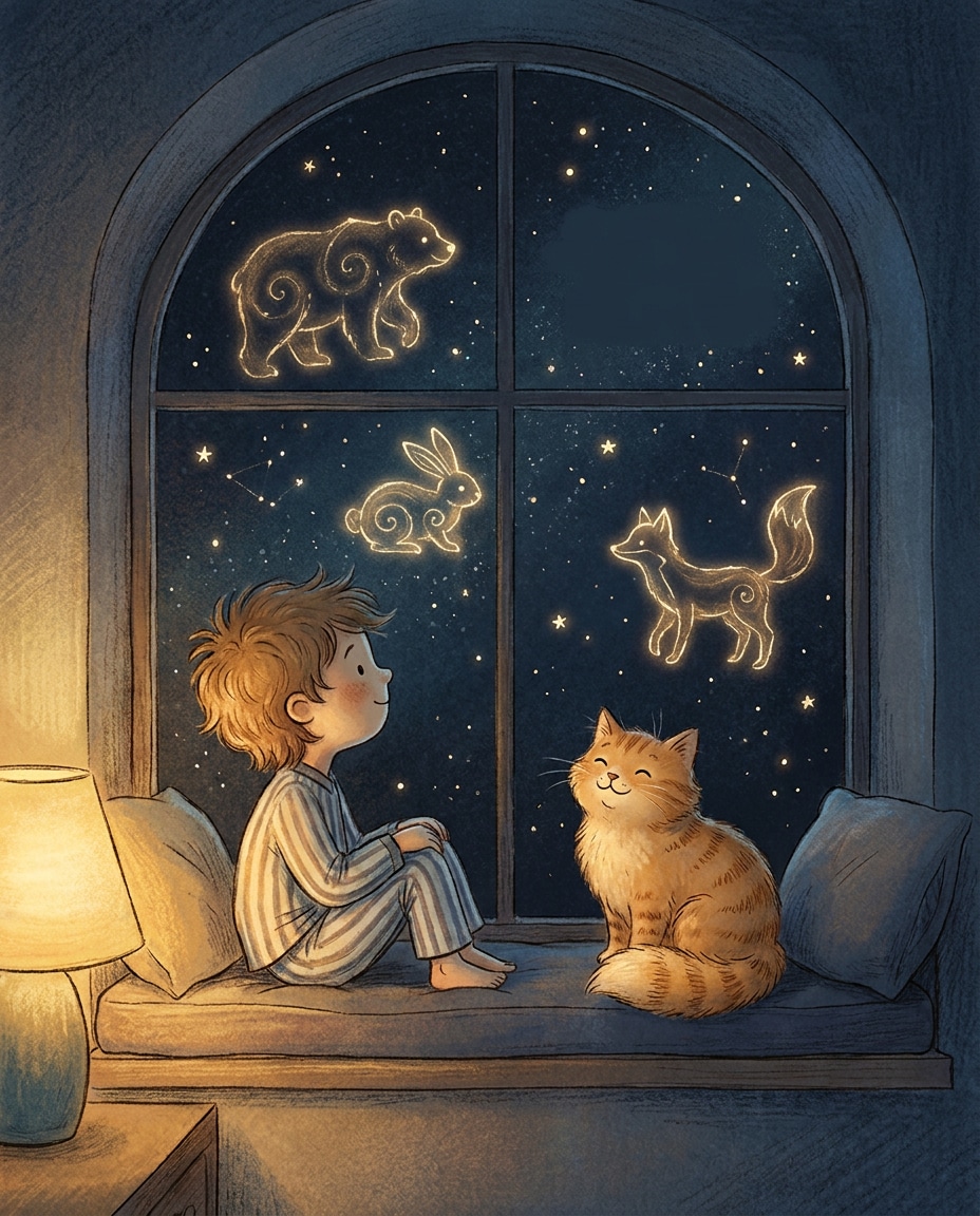 digital bedtime window photo
