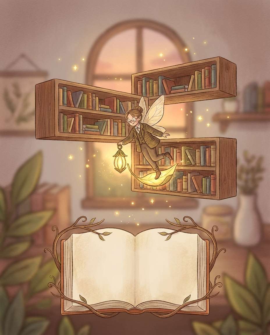 digital fairy library photo