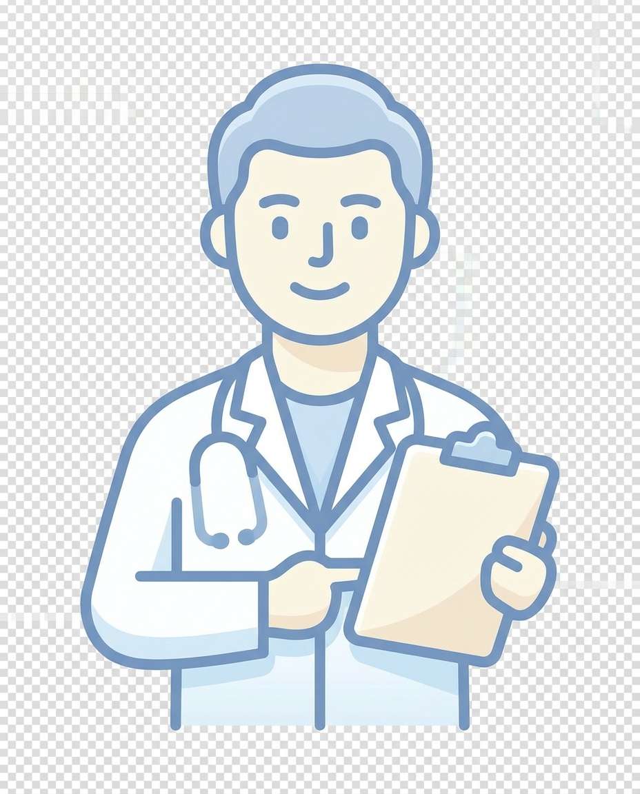 doctor with clipboard photo