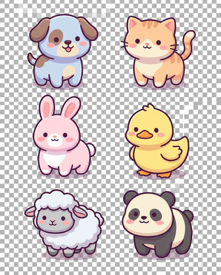 baby animals bundle photo